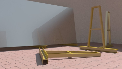 Visualização arquitetônica; desenho de ferramentas.