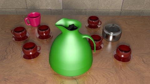 Design de produto em 3D, jarra térmica Jandira.